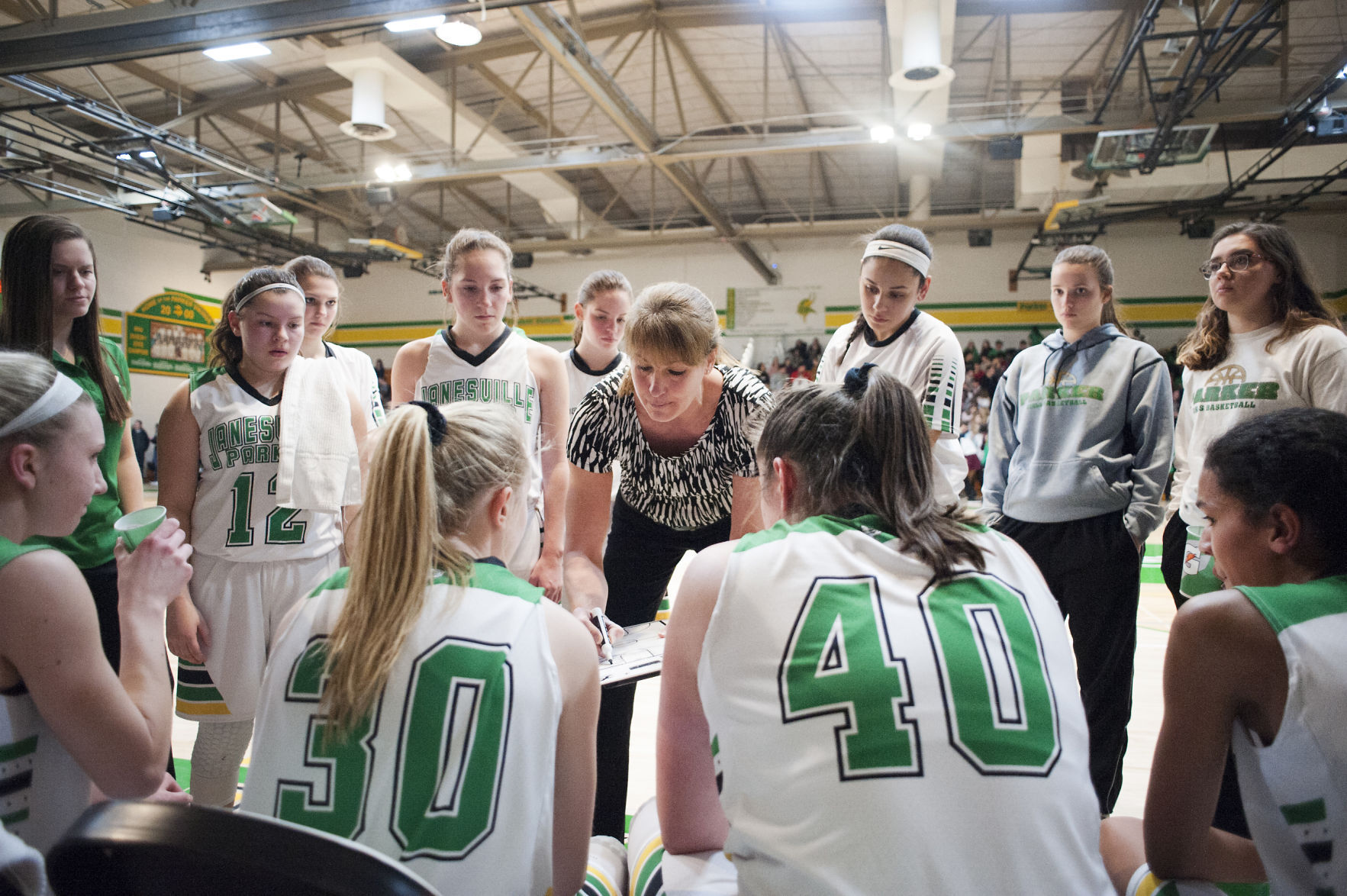 Parker girls basketball coach Jennah Hartwig
